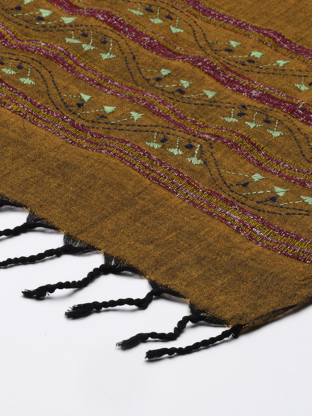 Khesh Kantha Cotton Stole | SHOBITAM