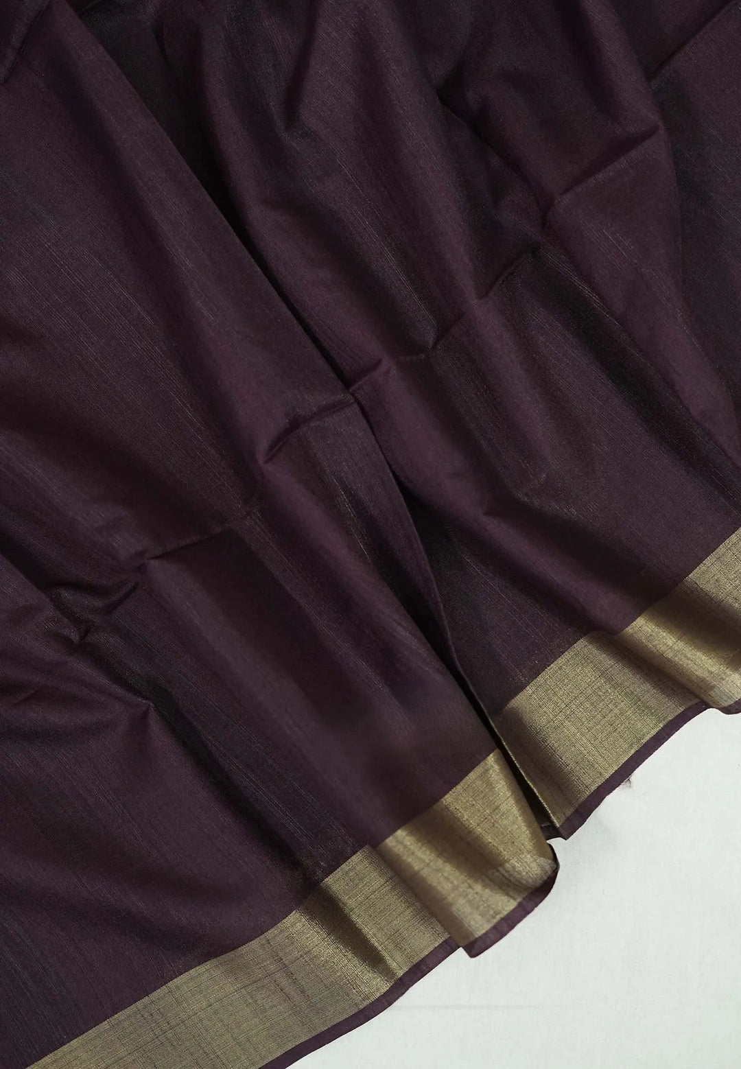 Brown - Roopa - Premium Chaapa semi tussar with Madhubani style pallu | SHOBITAM