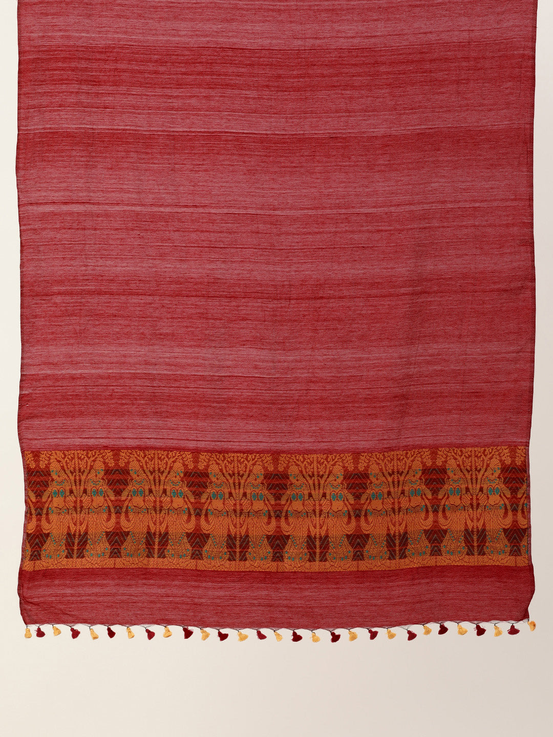 Handloom Baluchari Silk Cotton Dupatta | SHOBITAM