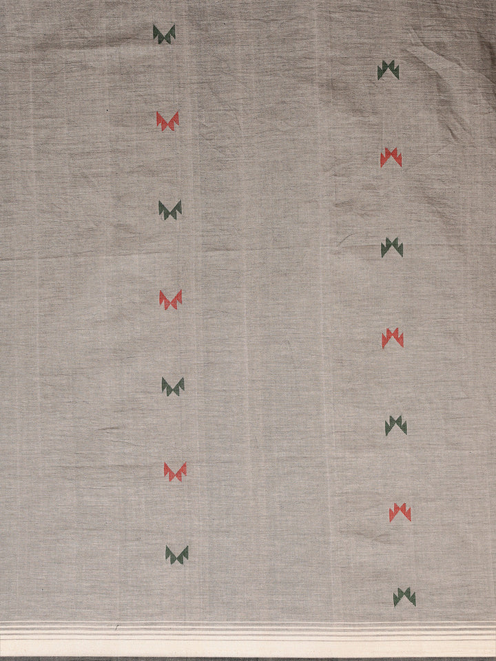 Handloom Jamdani Cotton Saree | SHOBITAM