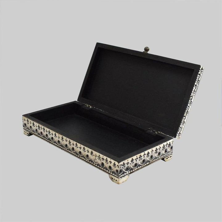 WOODEN PAINTED BOX 3*11*6 | SHOBITAM