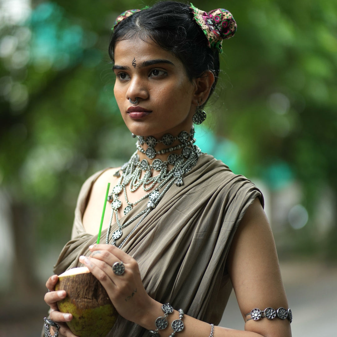 Ashtashree Chain Choker Necklace | SHOBITAM