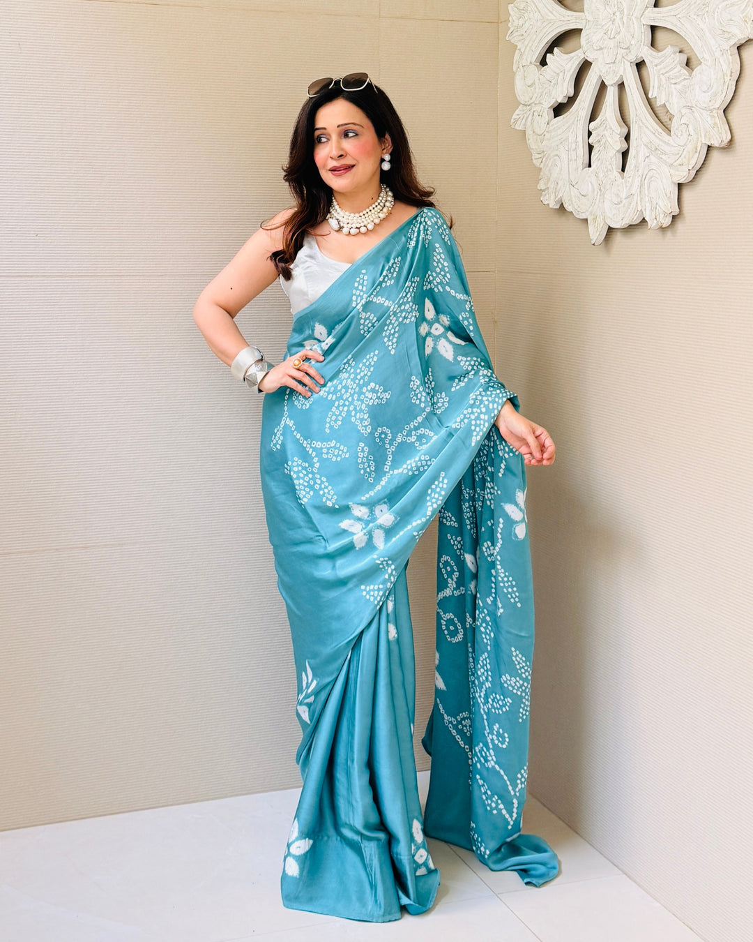 Taran Bandhani Saree | SHOBITAM