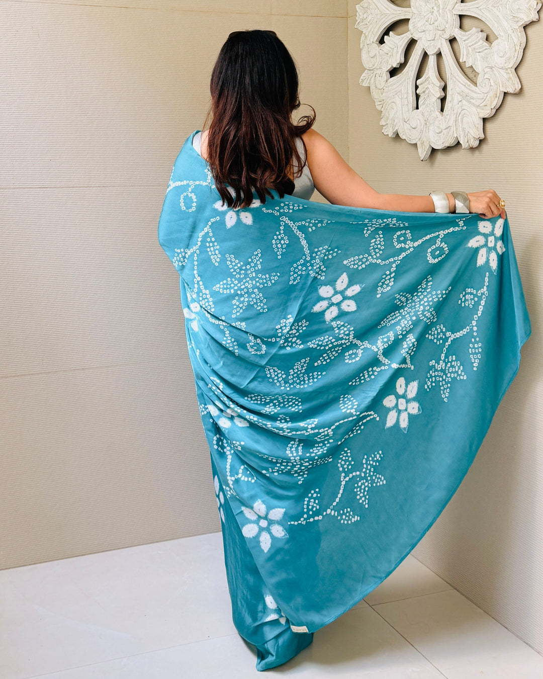 Taran Bandhani Saree | SHOBITAM