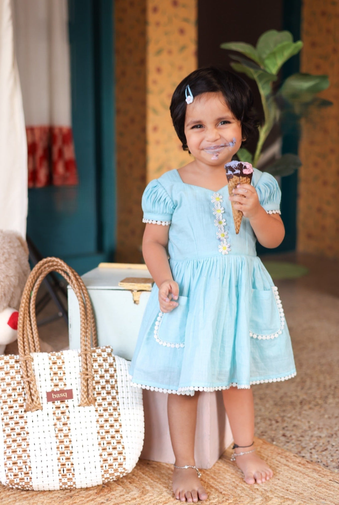 Soft Cotton Kids Frock (Gulabi Collection) Express | SHOBITAM