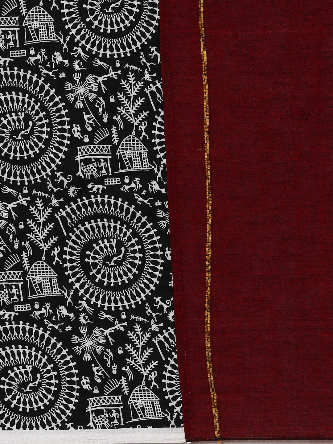 Handloom Khesh Print Pure Cotton saree | SHOBITAM