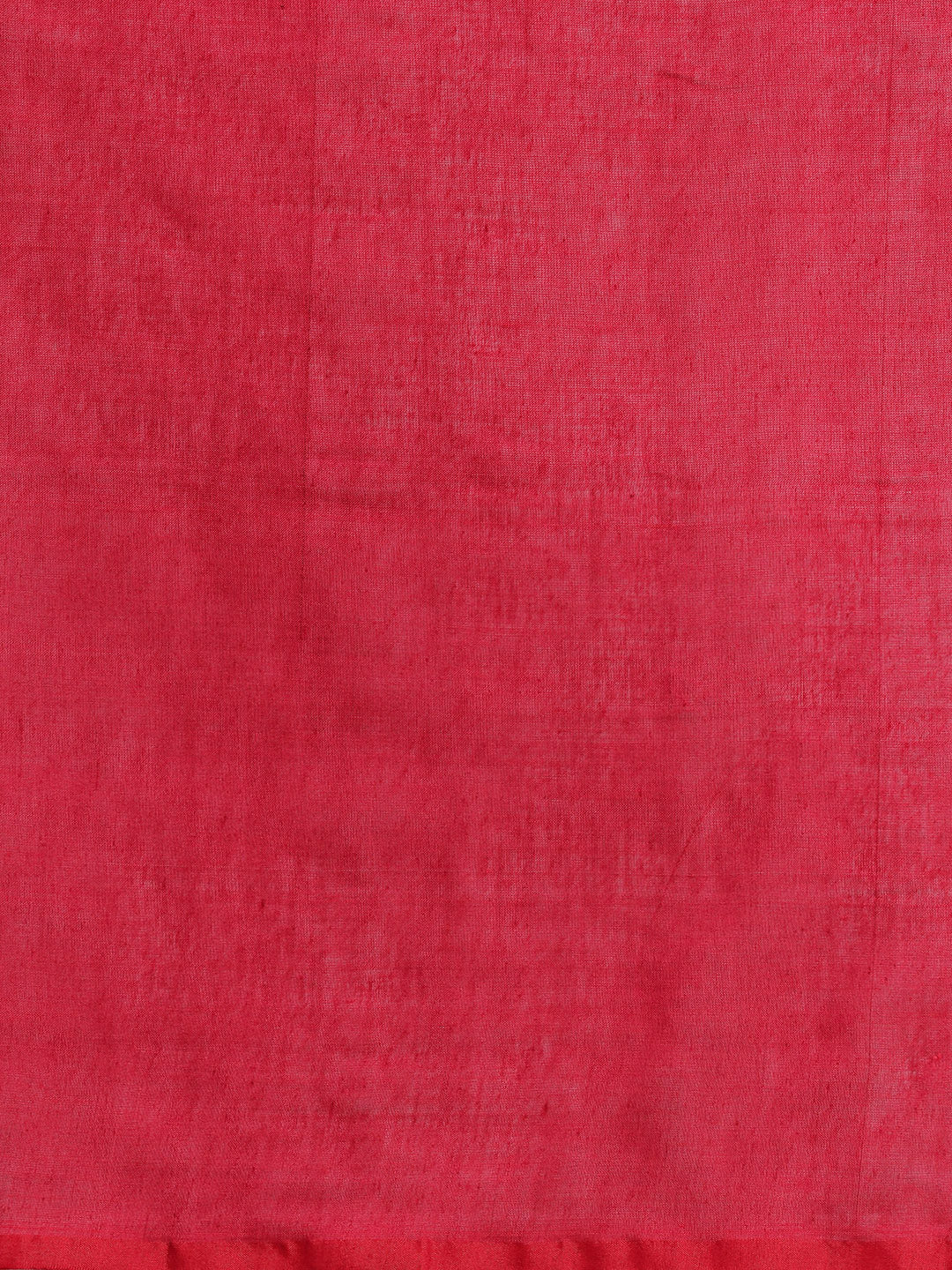 Maroon Magenta Solid Cotton Saree with Blouse piece | SHOBITAM