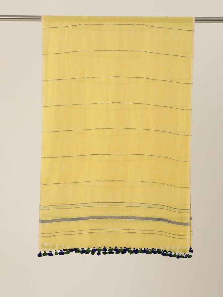 Cotton Linen Handloom Stole | SHOBITAM