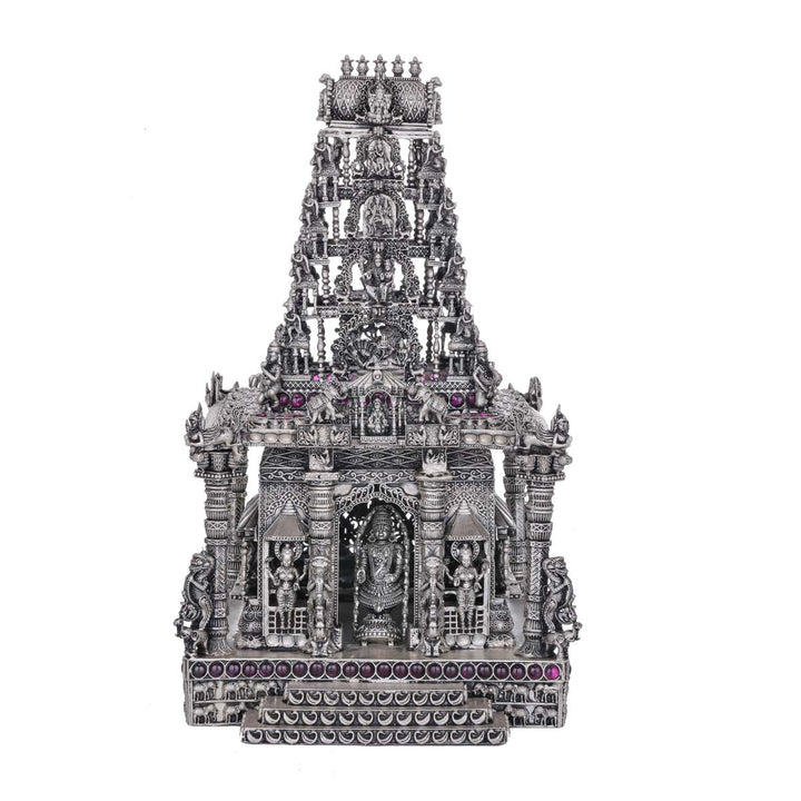 Pure 92.5 Silver Balaji Temple Statue | SHOBITAM