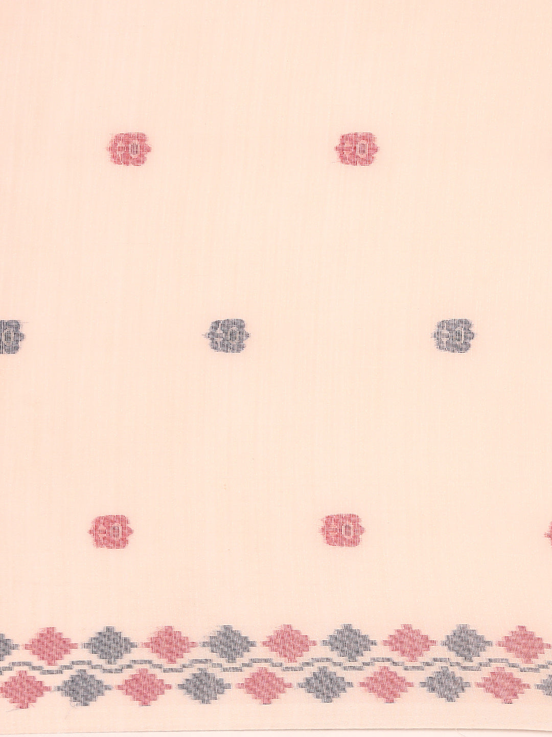 Jamdani Cotton Saree with Blouse piece | SHOBITAM