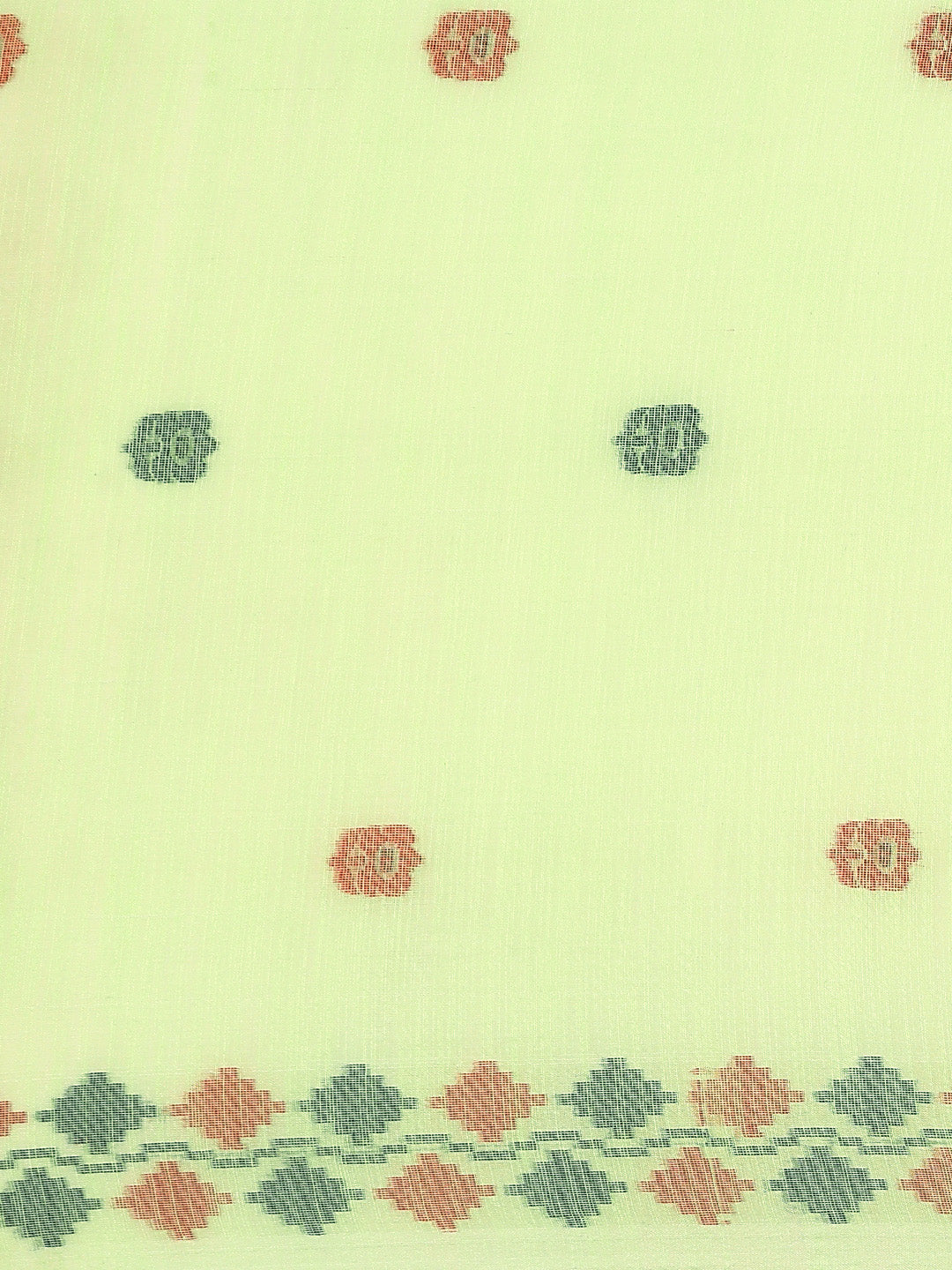 Jamdani Cotton Saree with Blouse piece | SHOBITAM