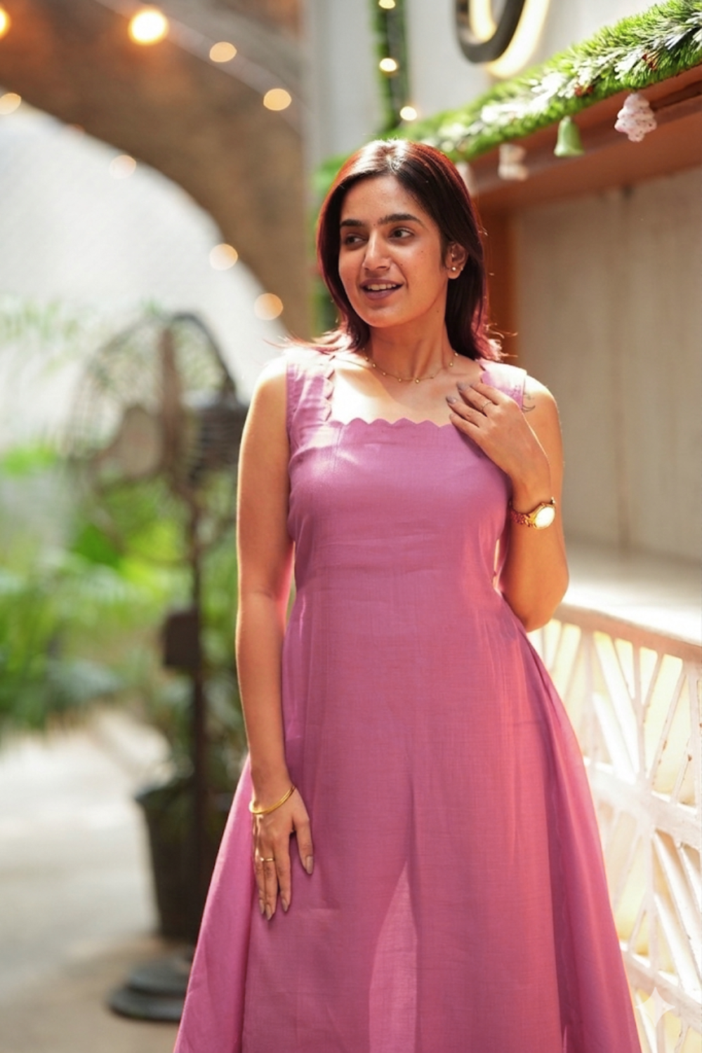 Aarna Pink Kurta Set (Set of 2) | SHOBITAM