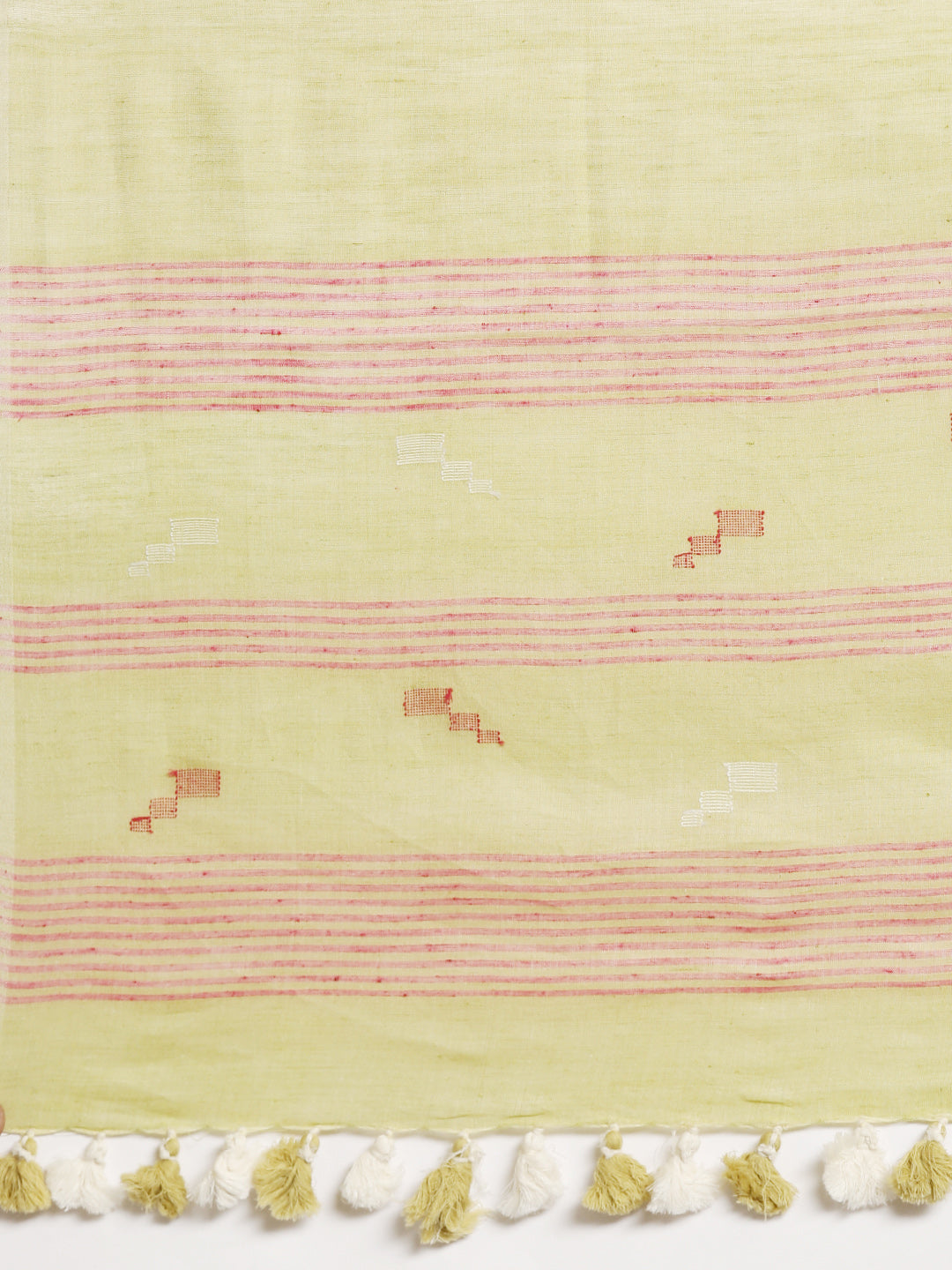 Handloom Jamdani Cotton Stole | SHOBITAM