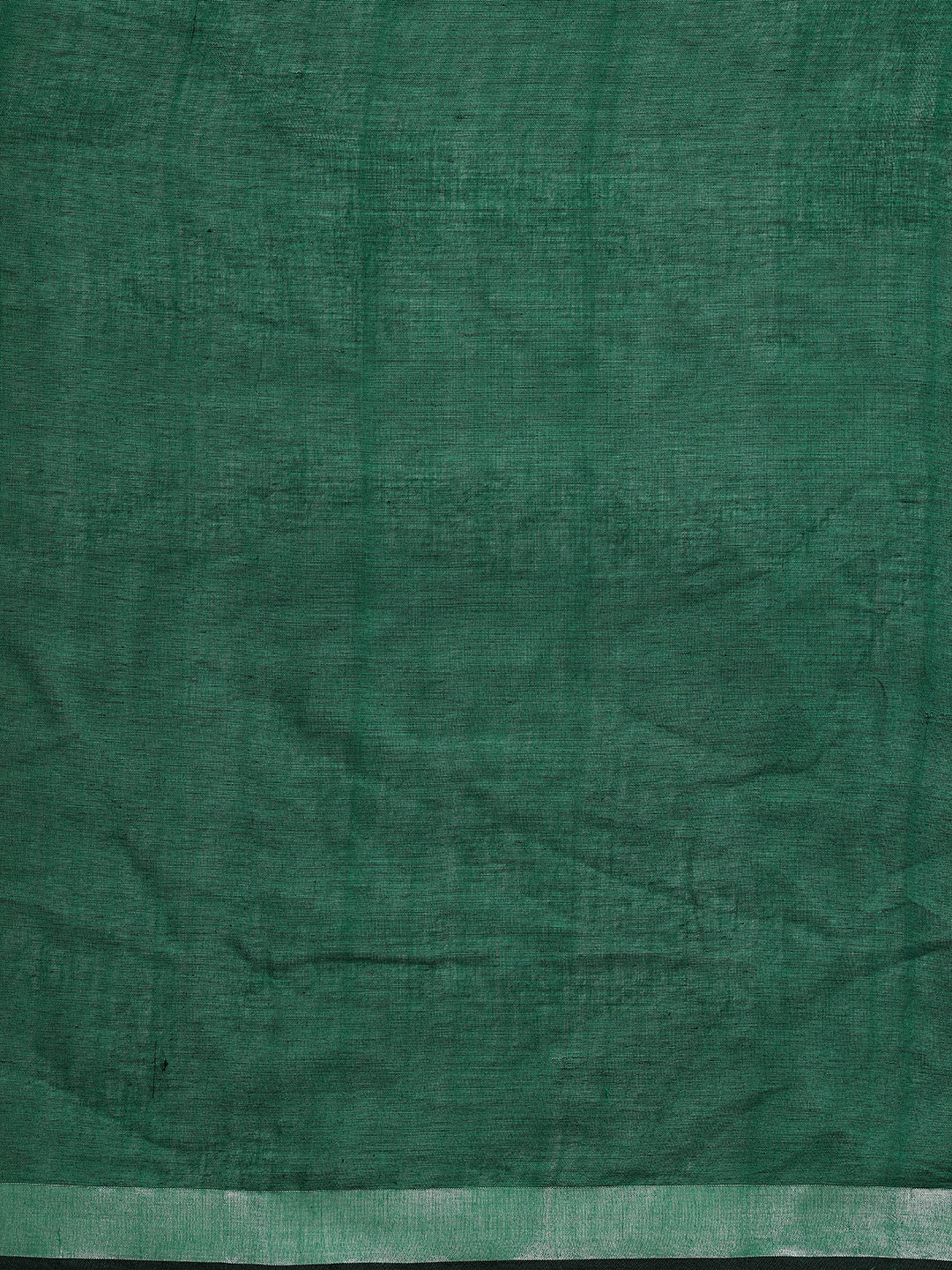 Green, Magenta & Blue Handloom Cotton Sequins Saree | SHOBITAM