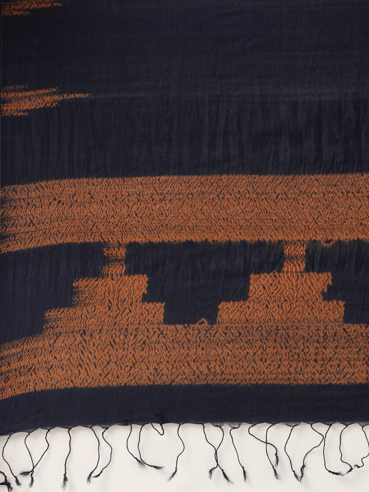 Hand Woven Shibori Silk Dupatta | SHOBITAM