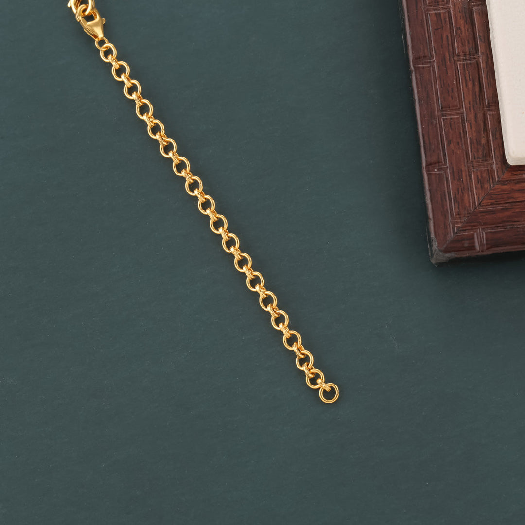 Pure 92.5 Silver Fish Hook Back Chain | SHOBITAM