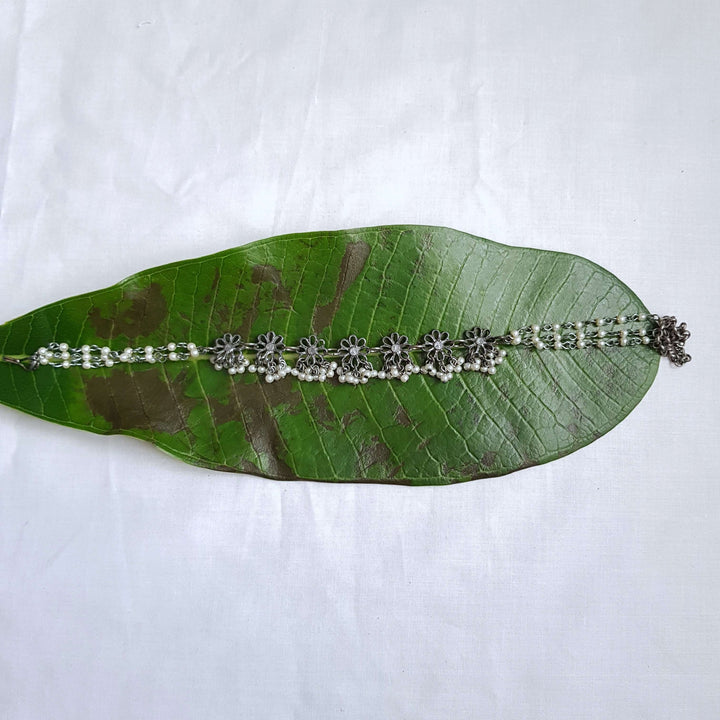 Flower Choker Necklace | SHOBITAM