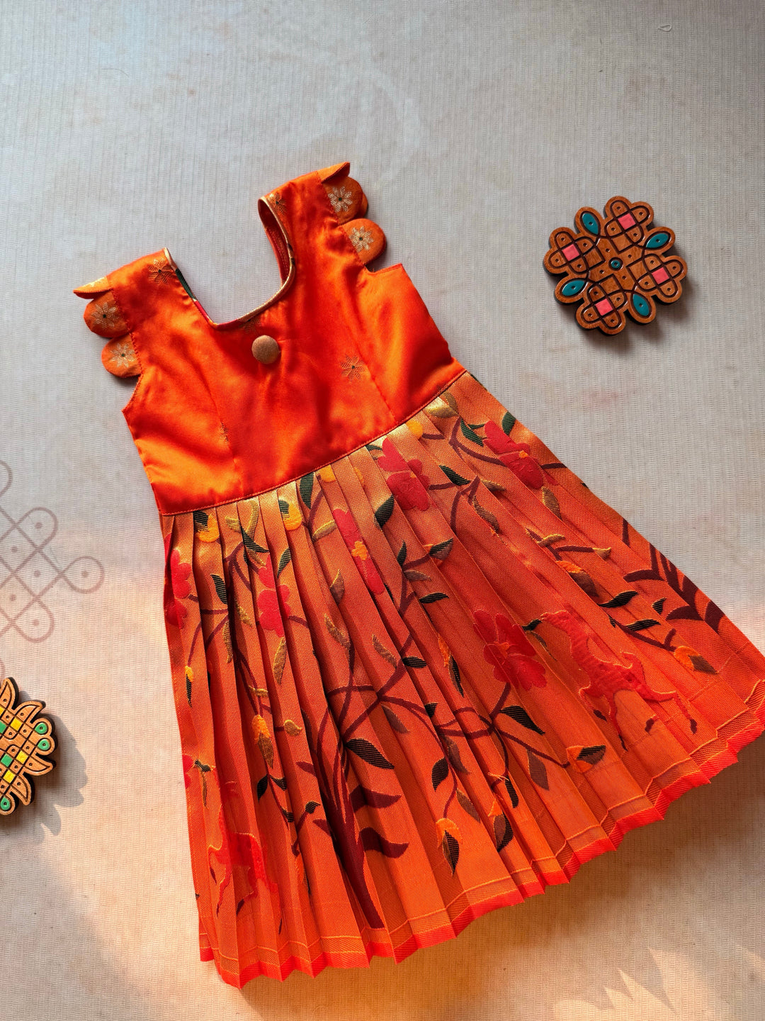 Paithani Frock - Express | SHOBITAM