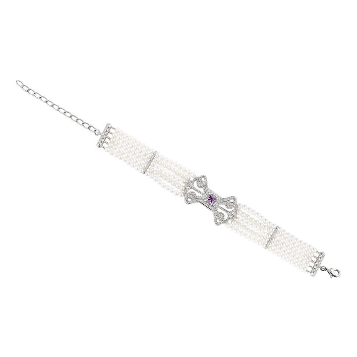 Halo Essence Bow Bracelet | SHOBITAM
