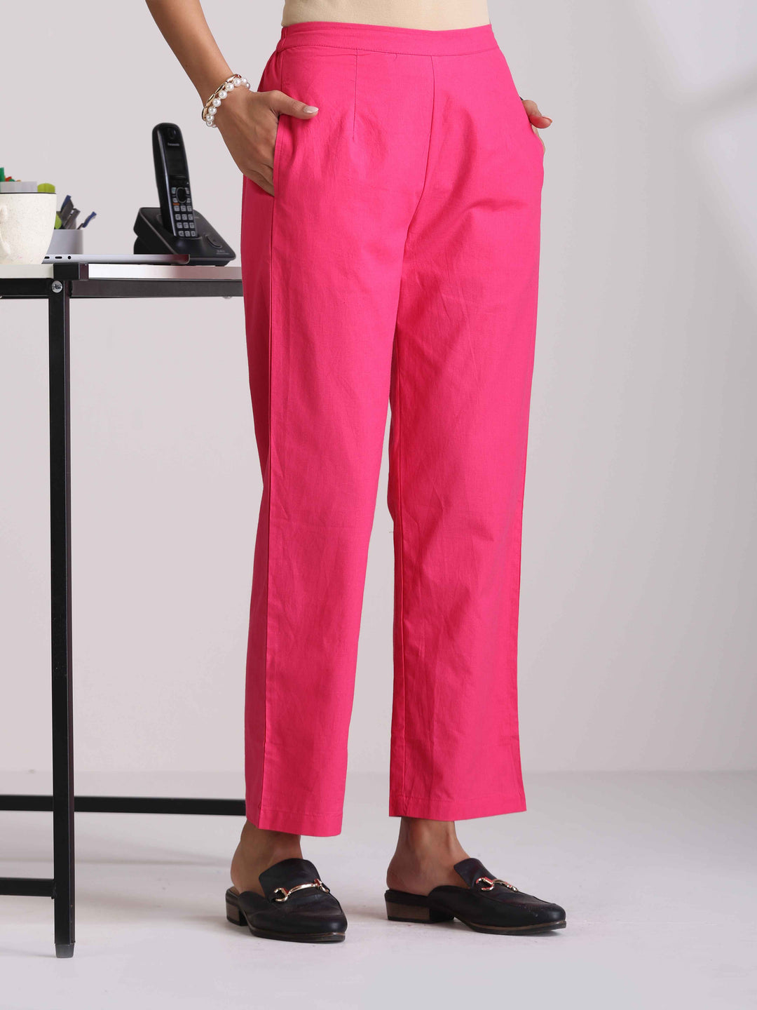 Pink Cotton Co-ord set | SHOBITAM