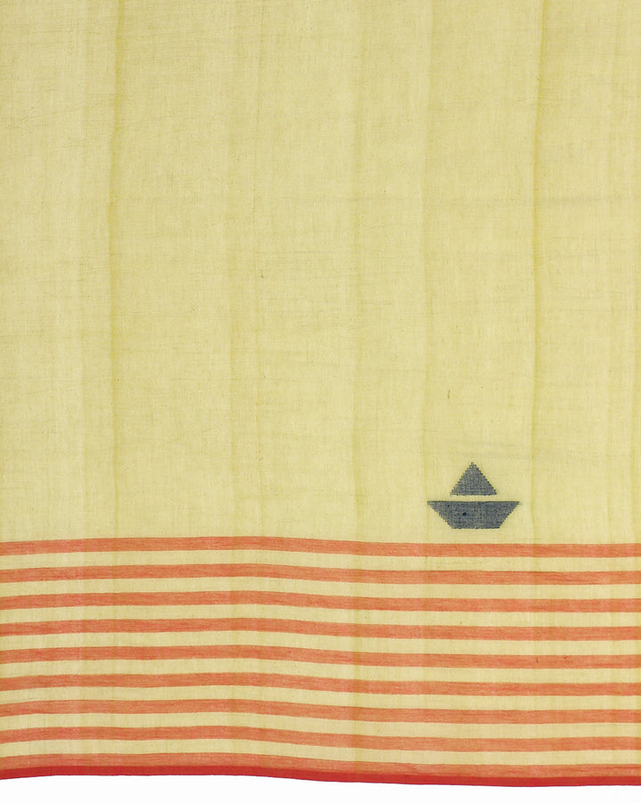 Handloom Jamdani Cotton Saree | SHOBITAM