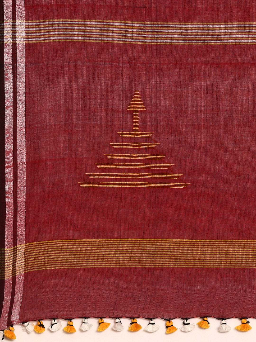 Handloom Jamdani Cotton Saree | SHOBITAM