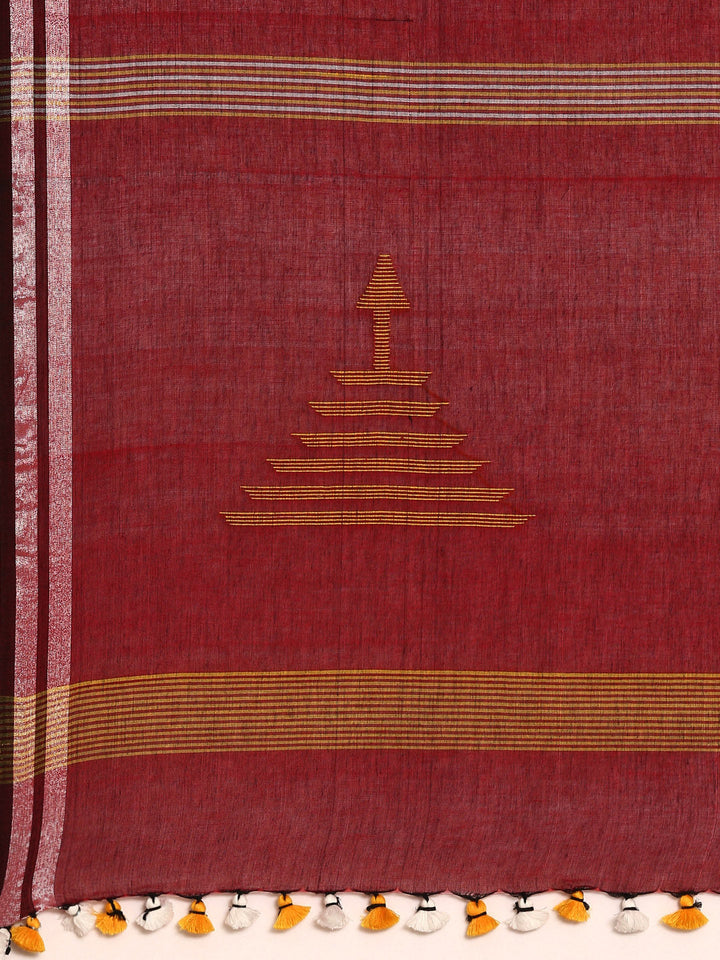 Handloom Jamdani Cotton Saree | SHOBITAM