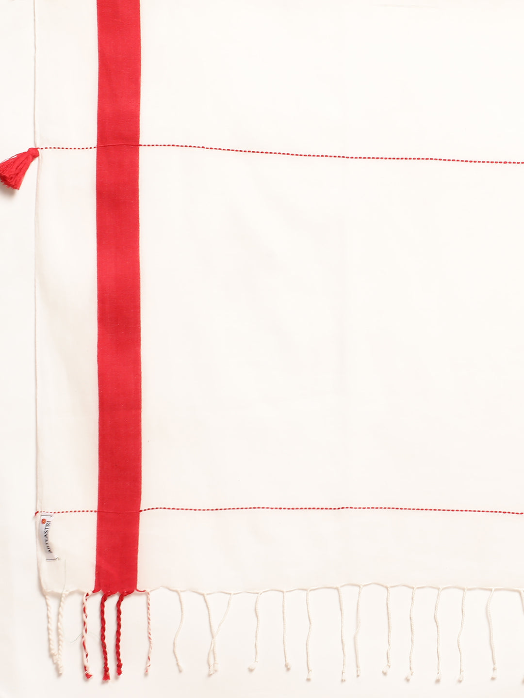 Handloom Solid Cotton Saree with Blouse Piece | SHOBITAM