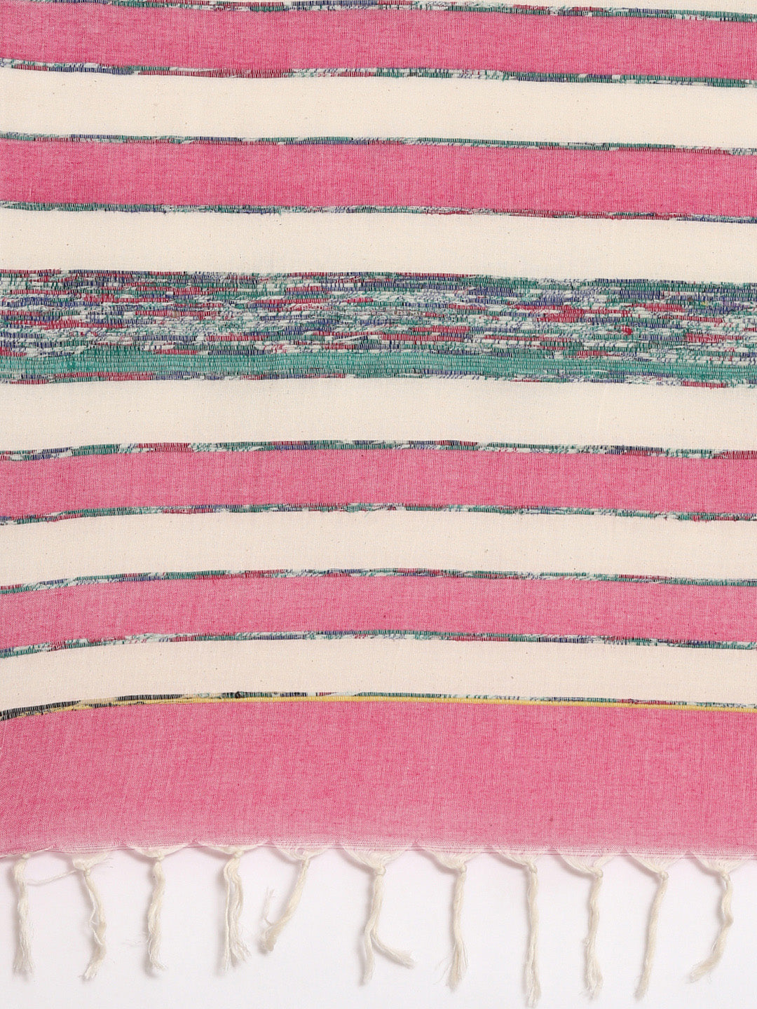 Pink Khesh Weave Pure Cotton saree