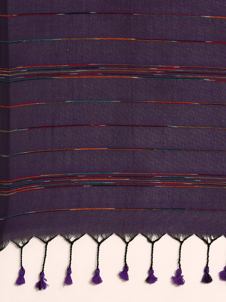 Pure Cotton Saree with Blouse piece | SHOBITAM
