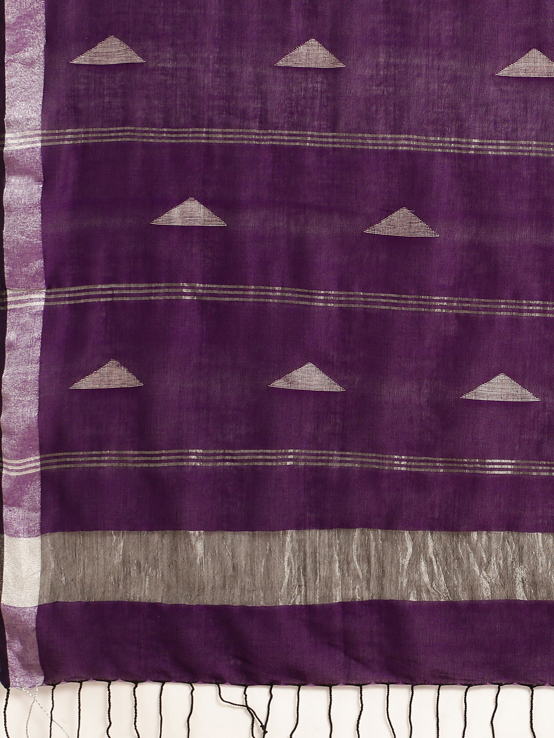 Handloom Jamdani Cotton Saree | SHOBITAM