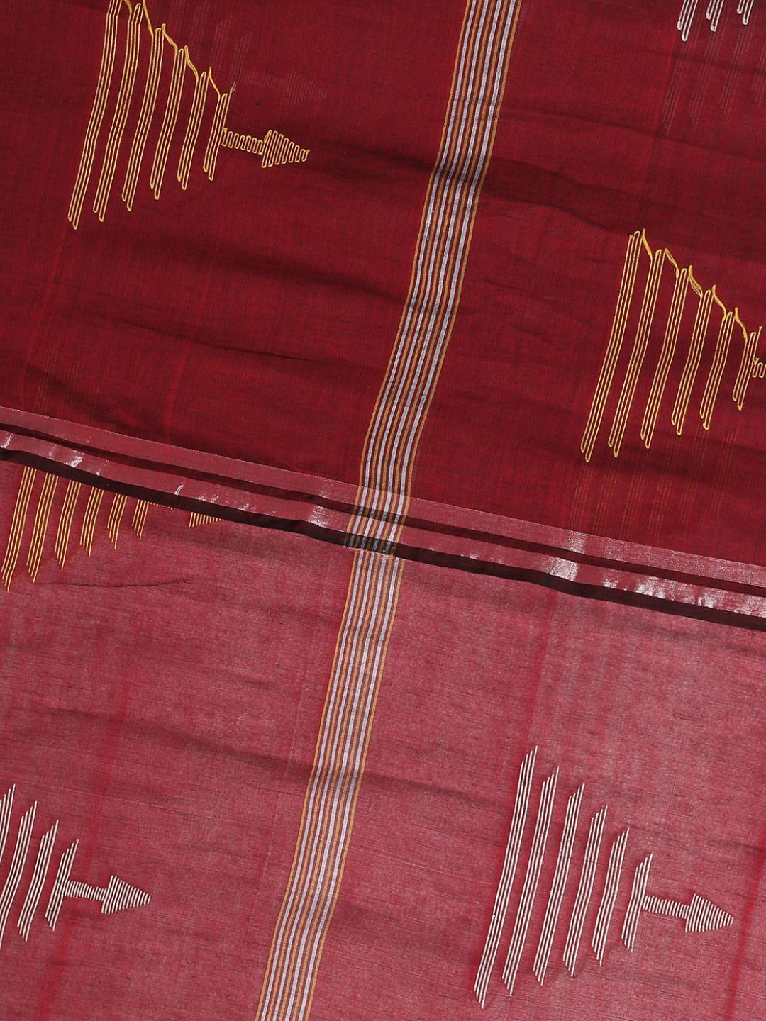 Handloom Jamdani Cotton Saree | SHOBITAM