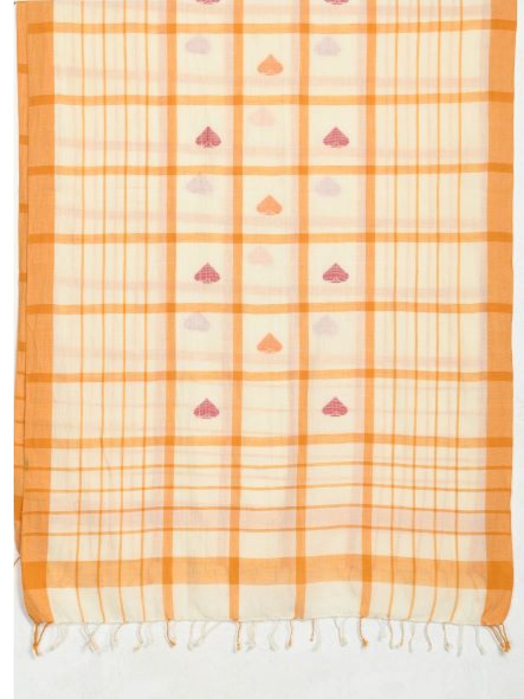 Handloom Jamdani Cotton Stole for women | SHOBITAM