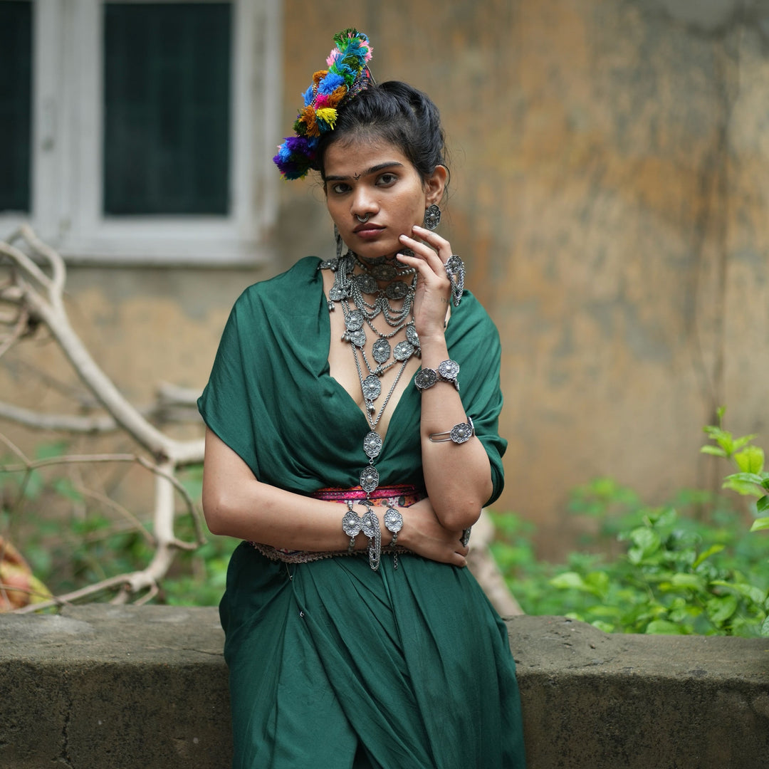 Rekha Chain Choker Necklace | SHOBITAM