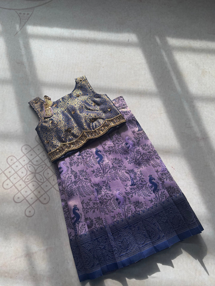 Vrinda - Crop top and Skirt Festive Edit Express | SHOBITAM