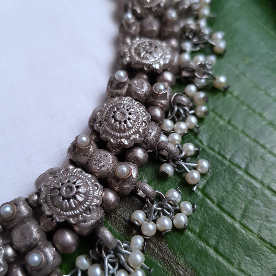 Royal Choker with Pearls | SHOBITAM