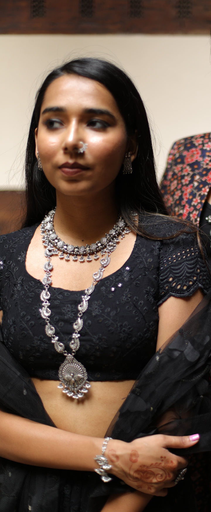Royal Choker with Pearls | SHOBITAM