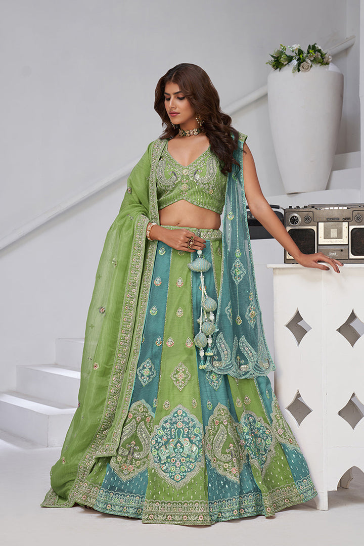 Samira, colours of Life Lehenga Set | SHOBITAM