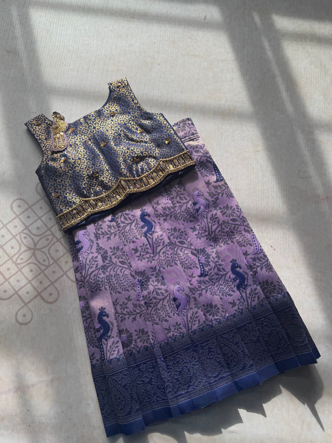 Vrinda - Crop top and Skirt Festive Edit Express | SHOBITAM