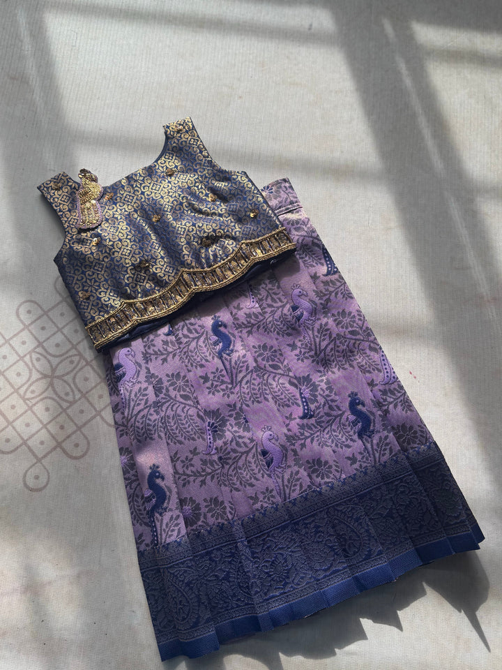 Vrinda - Crop top and Skirt Festive Edit Express | SHOBITAM