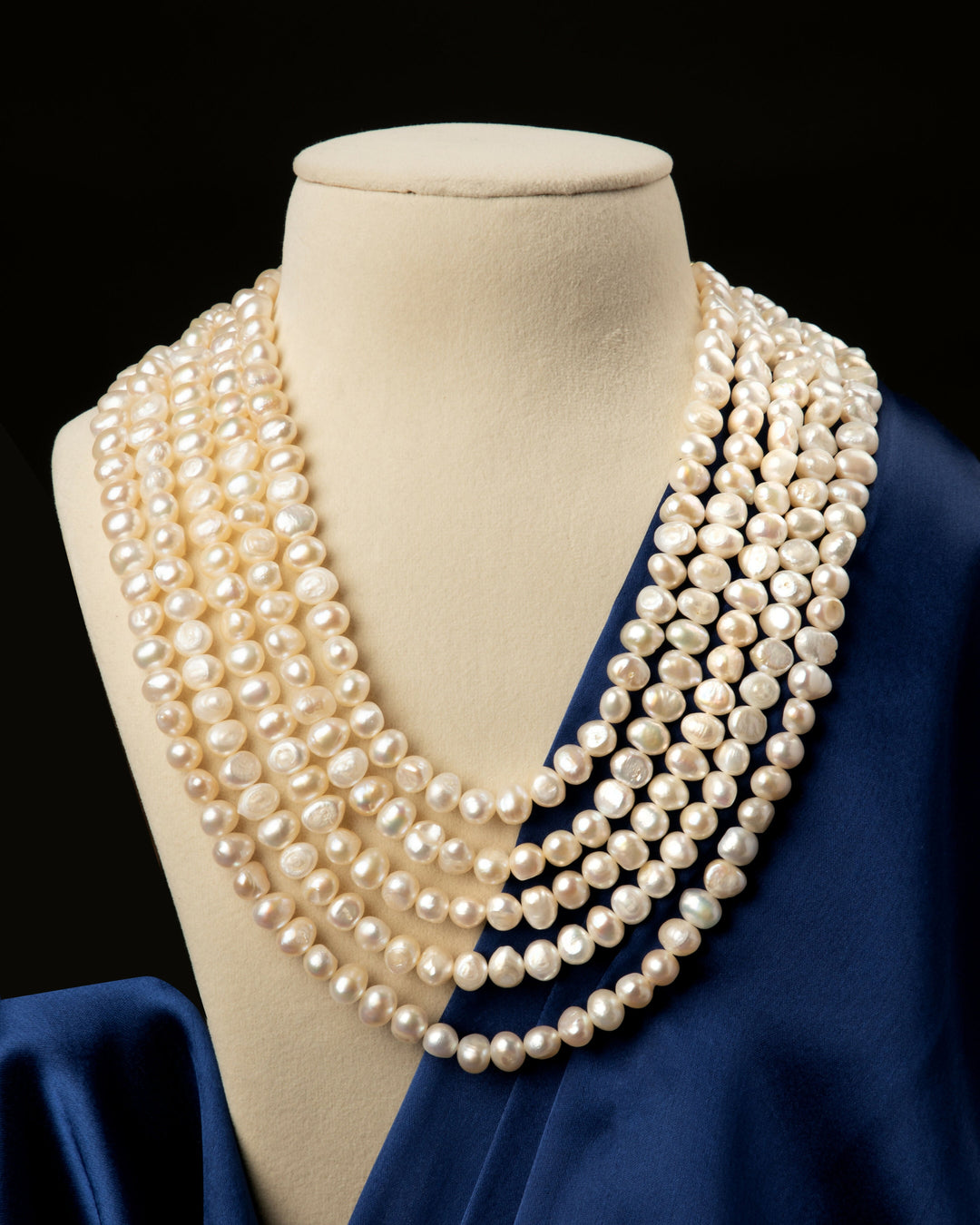 The Heirloom 5-Layer Pearl Strand | SHOBITAM