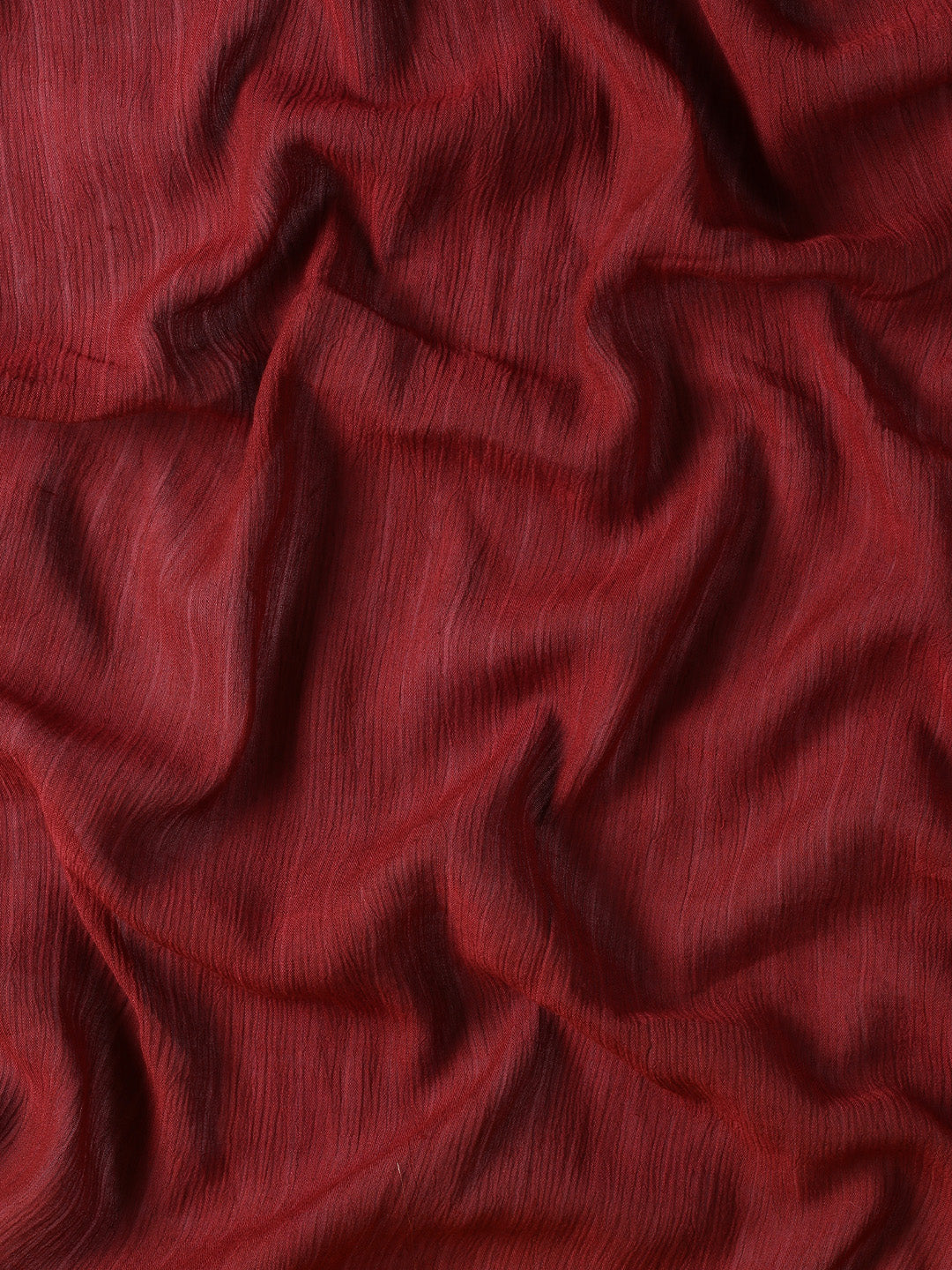 Maroon Hand Woven Shibori Cotton Saree With Yellow Pallu