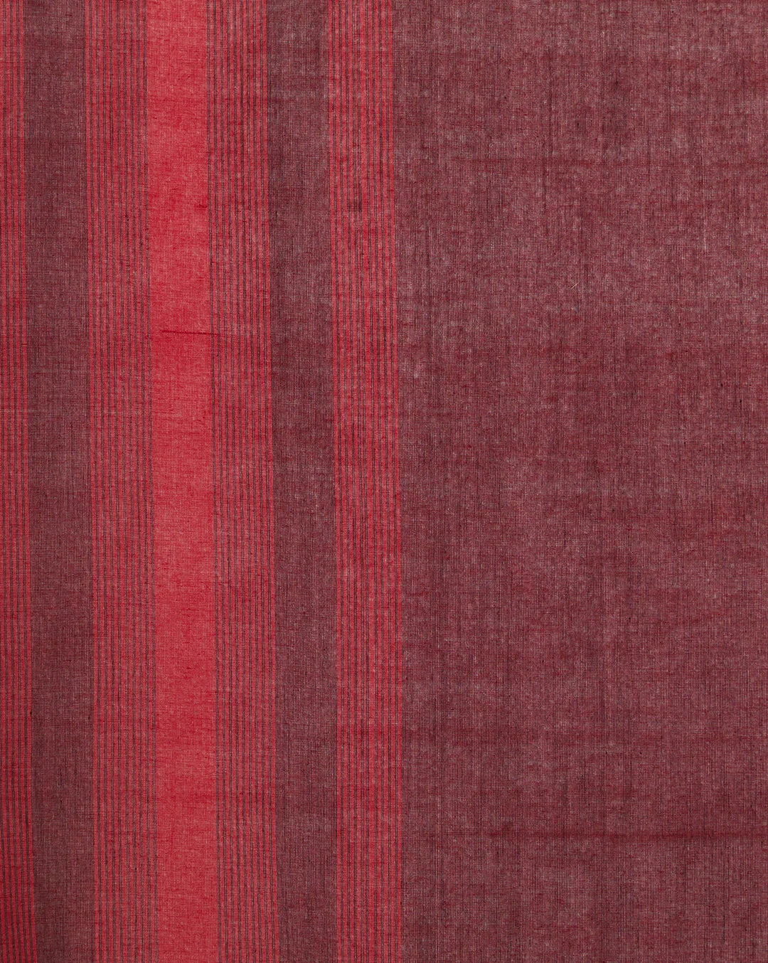 Red Handloom Cotton Baluchari Saree