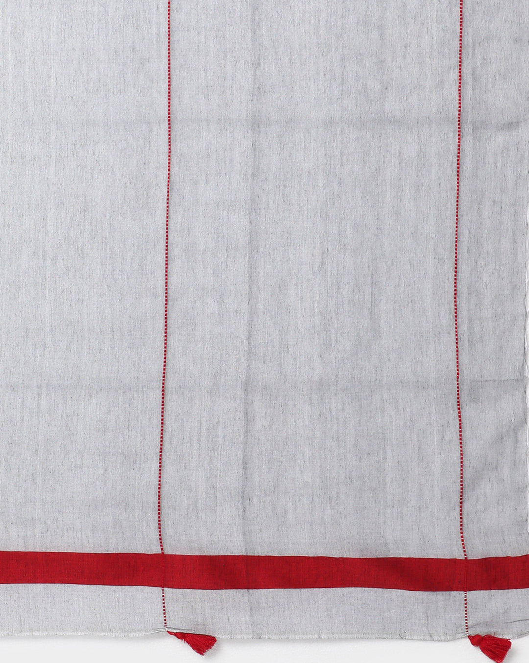 Handloom Solid Cotton Saree with Blouse Piece | SHOBITAM