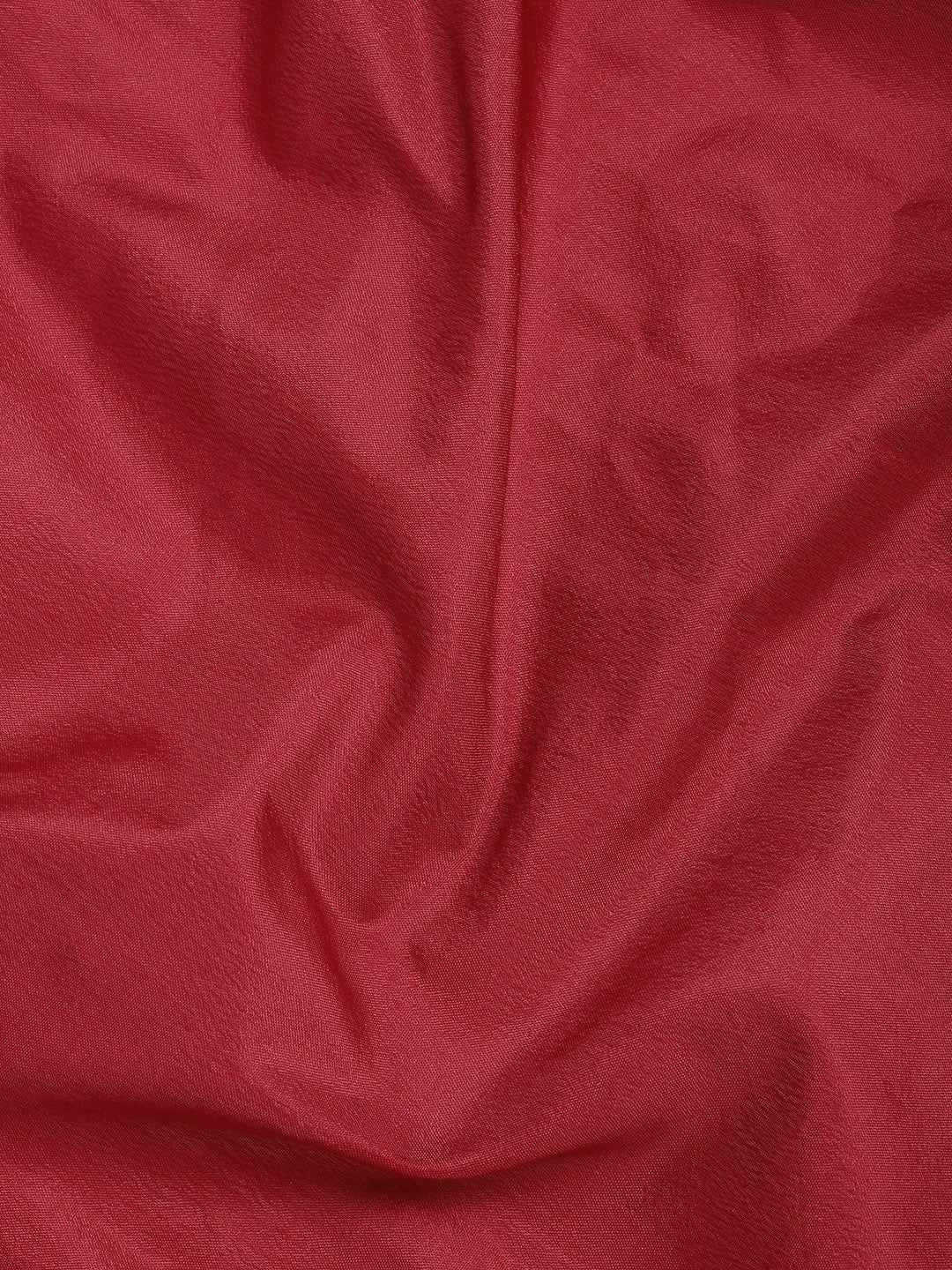 Red Bird Design Artsilk Kantha Saree with Blouse piece