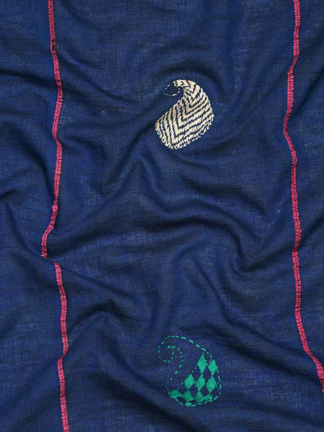Handloom Khesh Kantha Cotton Saree | SHOBITAM