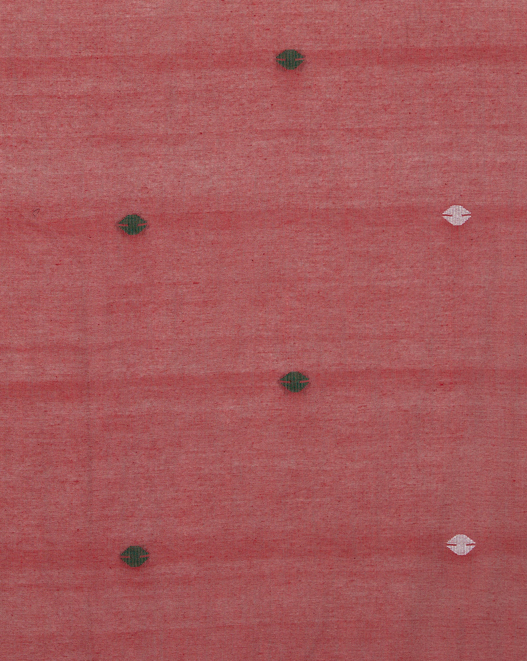 Pink Green Jamdani Cotton Saree | SHOBITAM