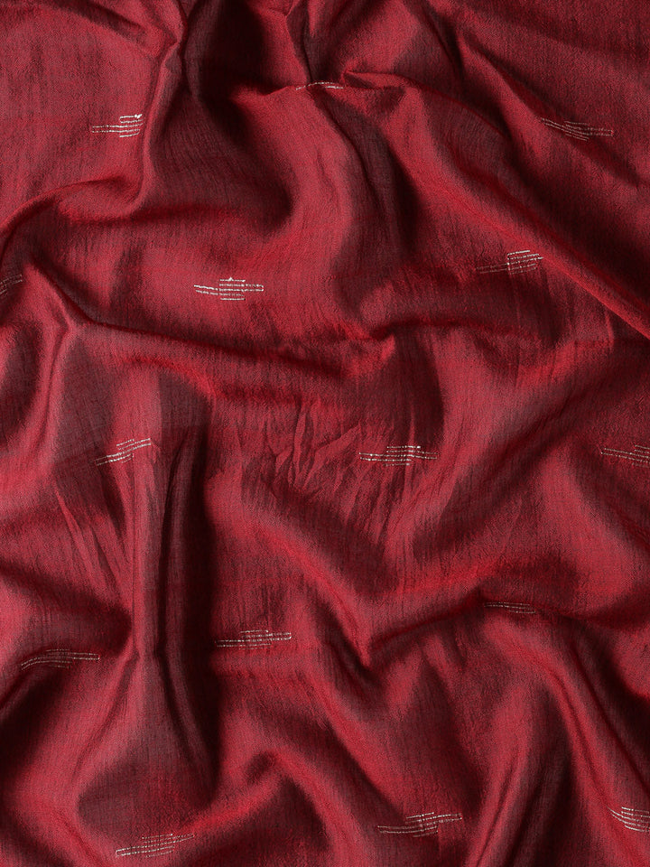 Handloom Jamdani Cotton Saree Without Blouse Piece | SHOBITAM
