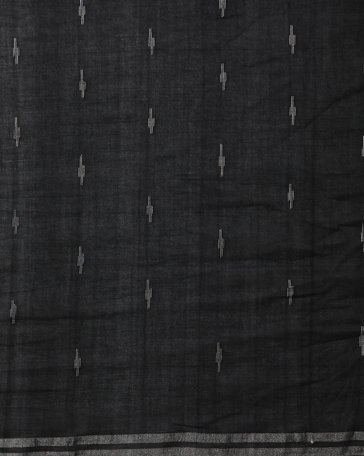 Handloom Jamdani Cotton Saree Without Blouse Piece | SHOBITAM