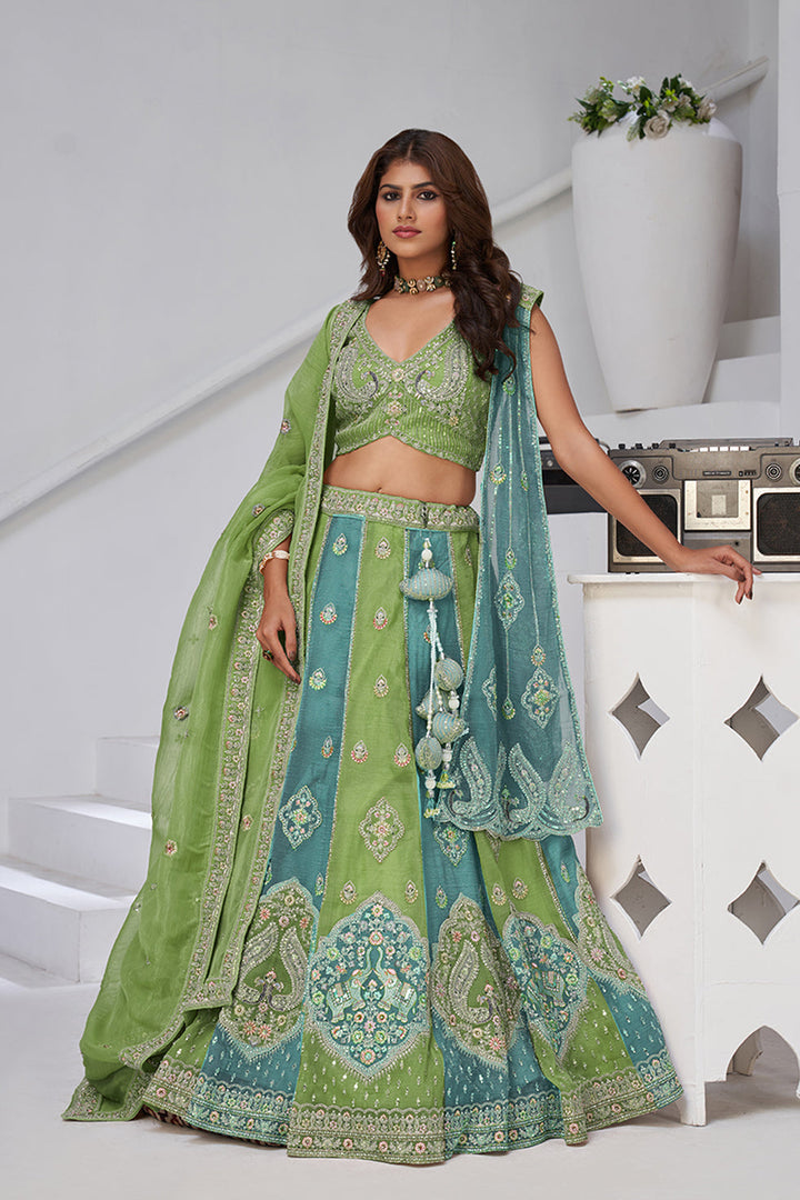 Samira, colours of Life Lehenga Set | SHOBITAM
